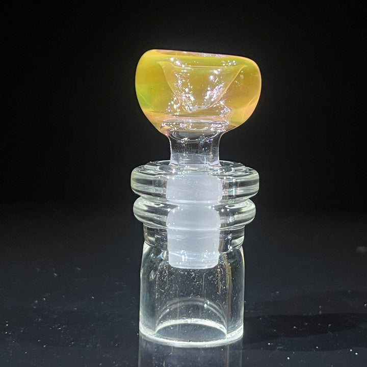 8" Fumed Straight Bong Glass Pipe Mary Jane's Glass