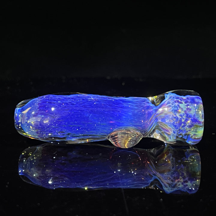 Purple Nebula Chillum Glass Pipe Tako Glass   