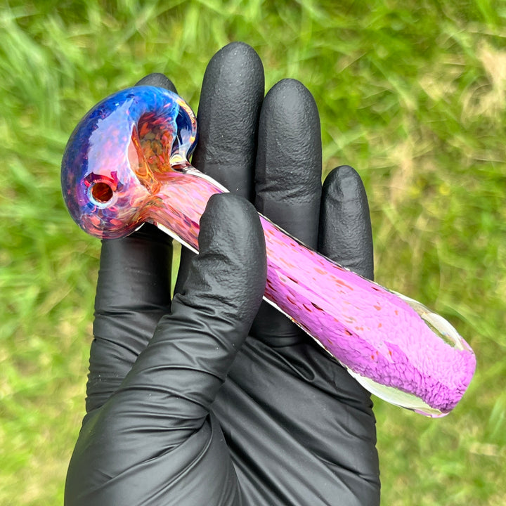 Purple Magic Pipe Glass Pipe Beezy Glass   