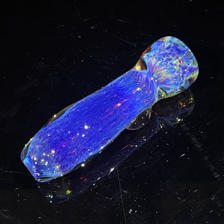 Purple Nebula Chillum Glass Pipe Tako Glass   