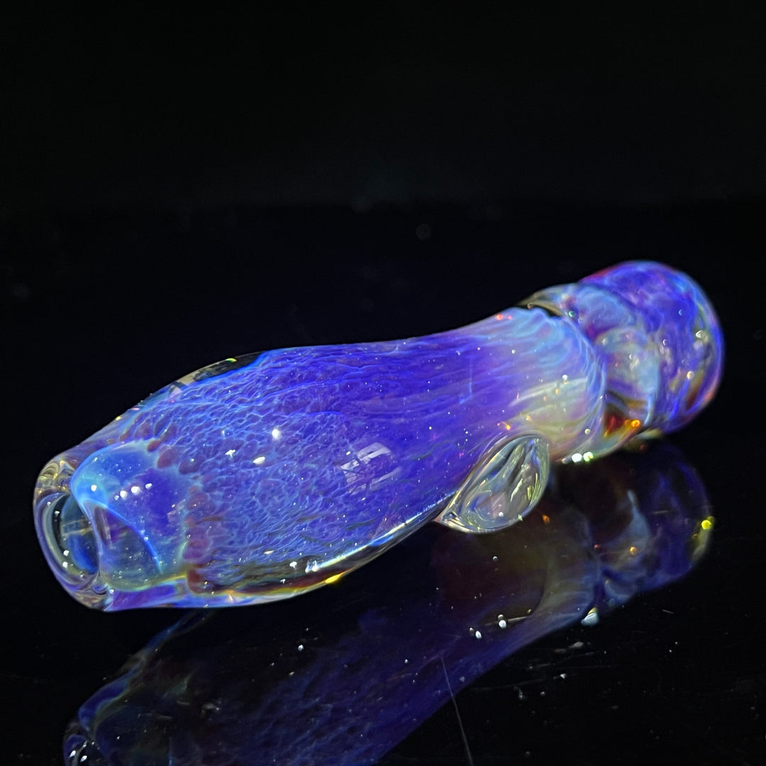 Purple Nebula Chillum Glass Pipe Tako Glass   