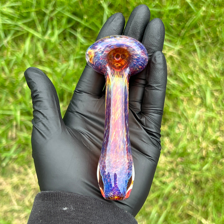 Purple Magic Pipe Glass Pipe Beezy Glass   