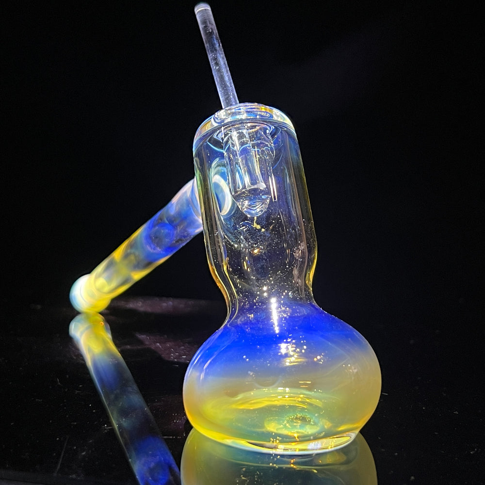 Silver Fume Hash Hammer Glass Pipe Tako Glass   