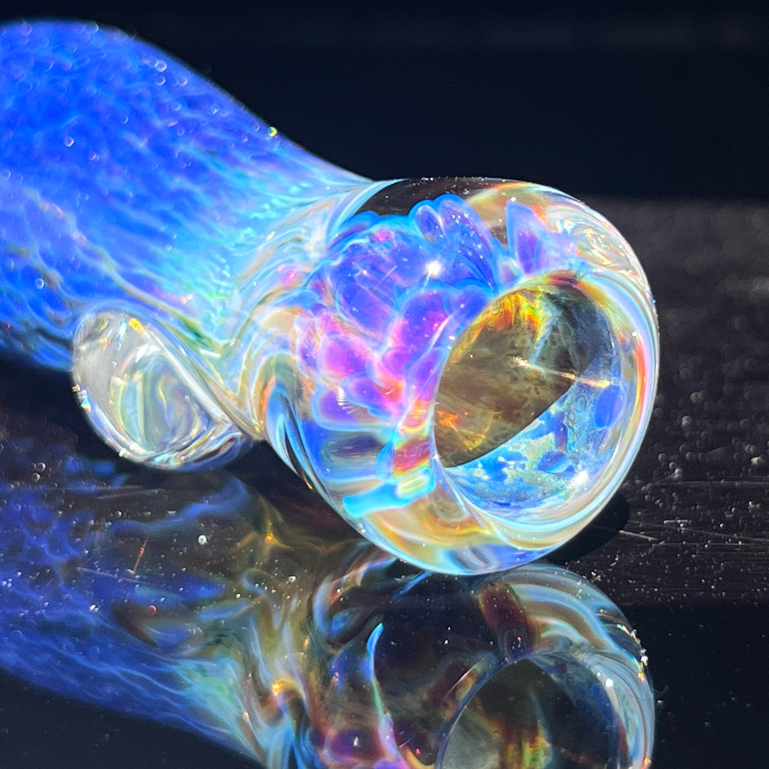 Purple Nebula Chillum Glass Pipe Tako Glass   