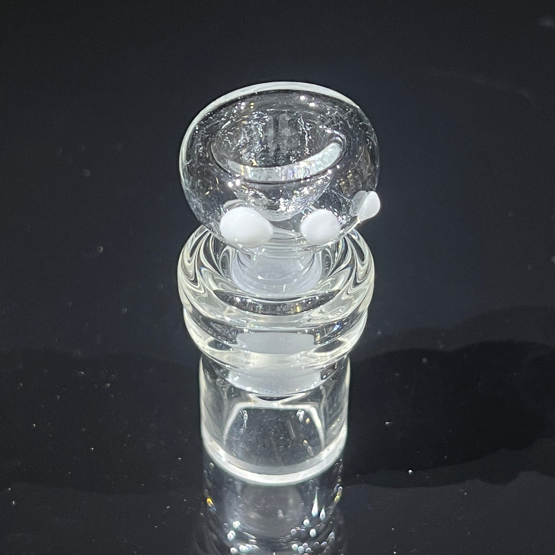 11" White Widow Beaker Bong Glass Pipe Mary Jane's Glass