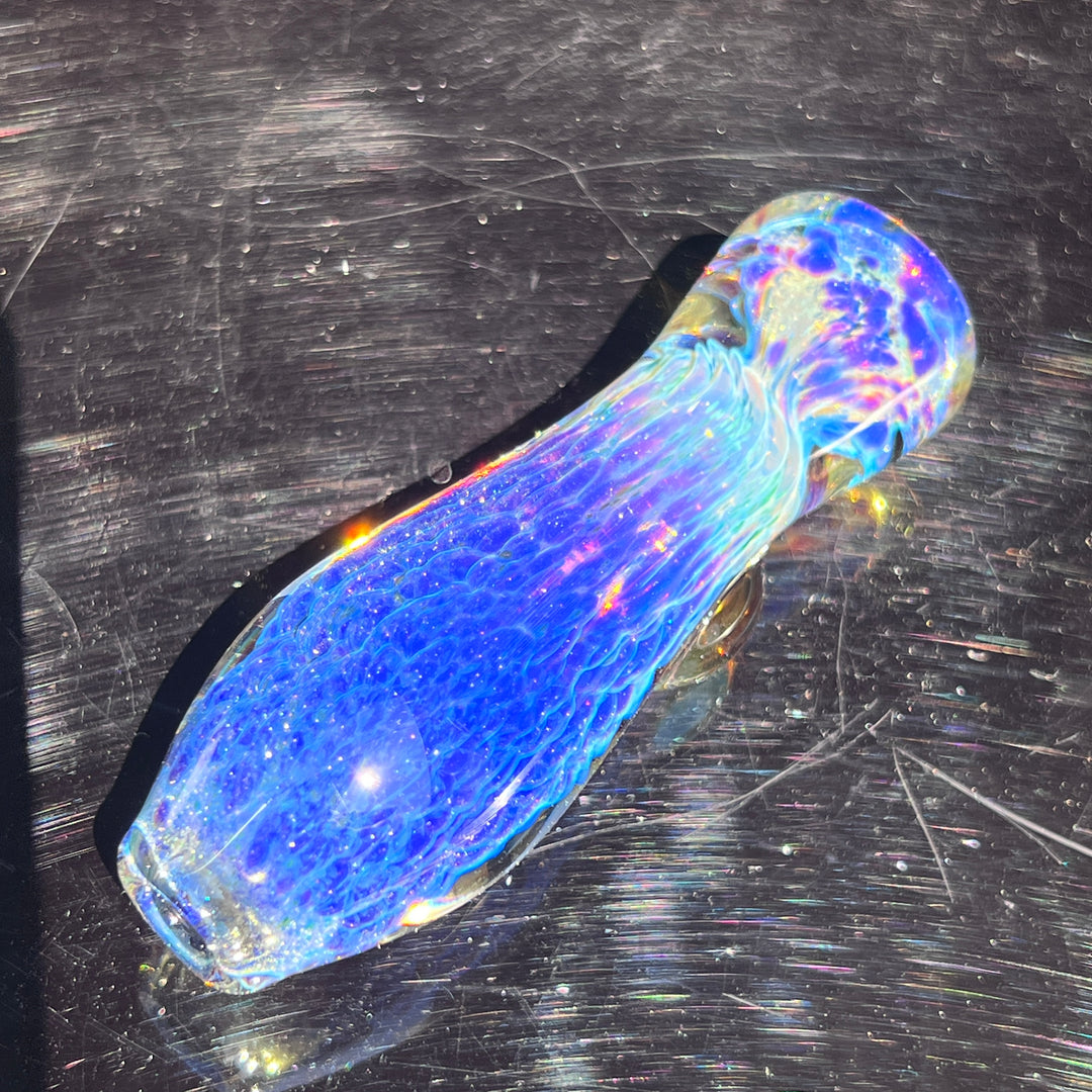 Purple Nebula Chillum Glass Pipe Tako Glass   