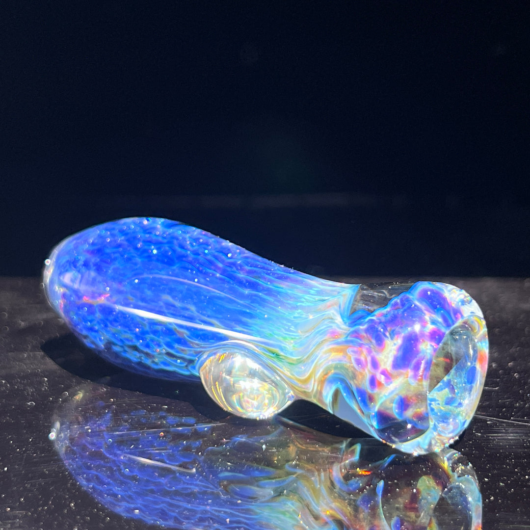 Purple Nebula Chillum Glass Pipe Tako Glass   