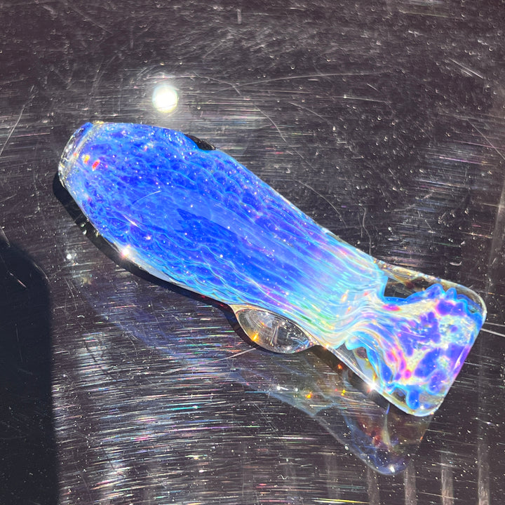 Purple Nebula Chillum Glass Pipe Tako Glass   