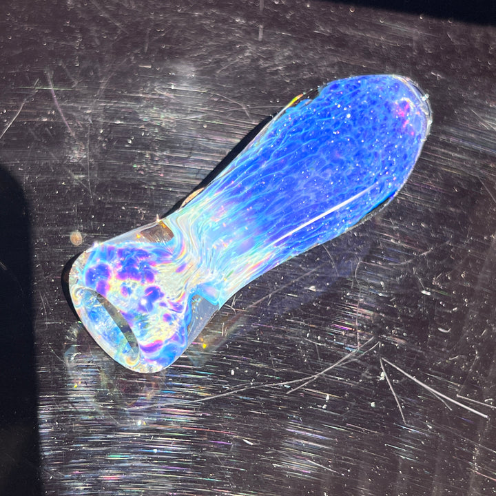 Purple Nebula Chillum Glass Pipe Tako Glass   