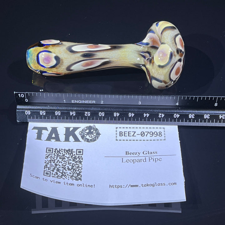 Leopard Pipe Glass Pipe Beezy Glass