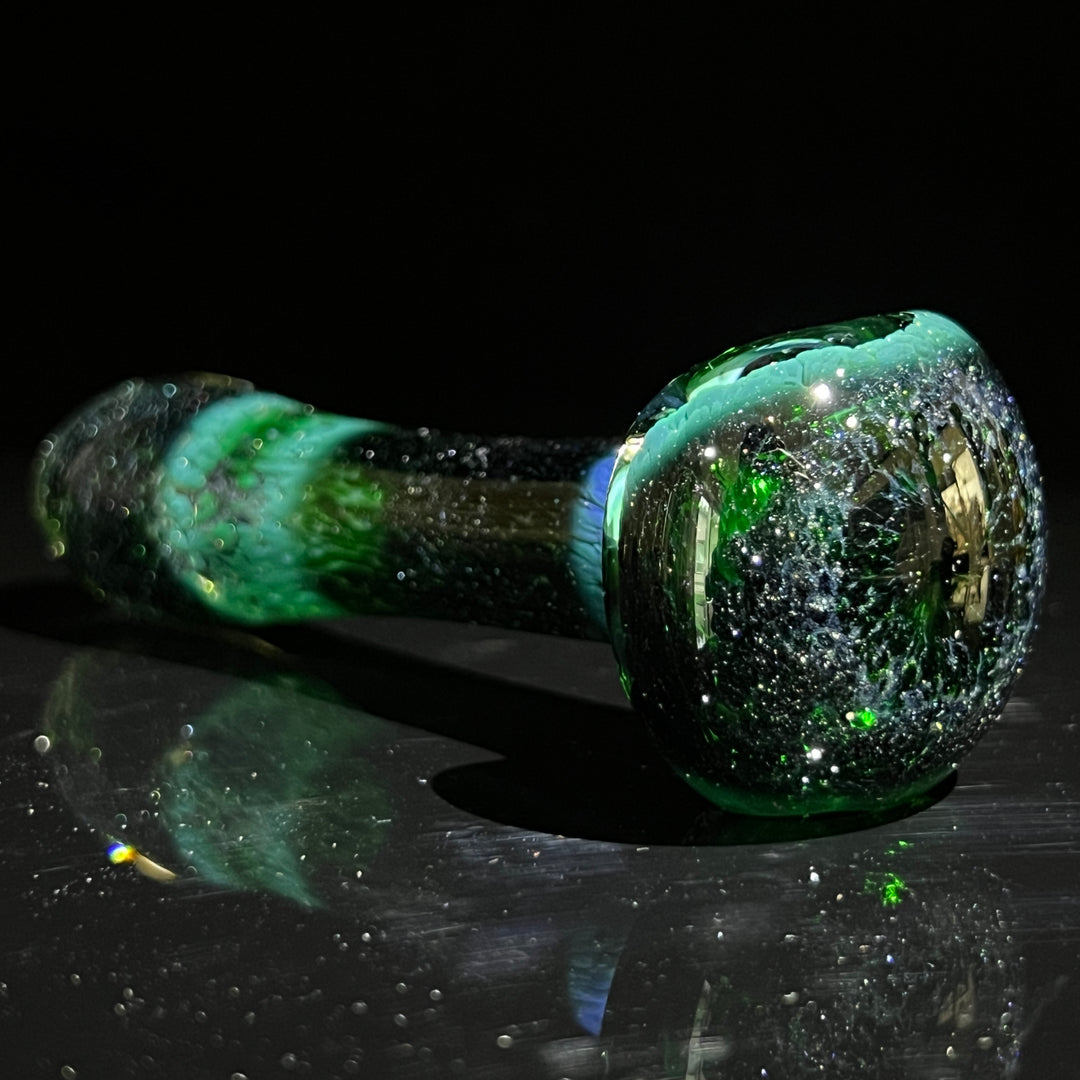 Experimental Jade Pipe Glass Pipe Beezy Glass   