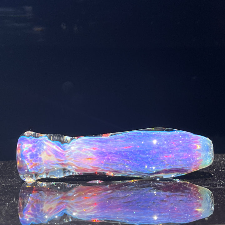 Purple Nebula Chillum Glass Pipe Tako Glass   