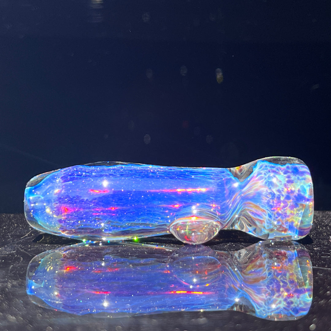 Purple Nebula Chillum Glass Pipe Tako Glass   