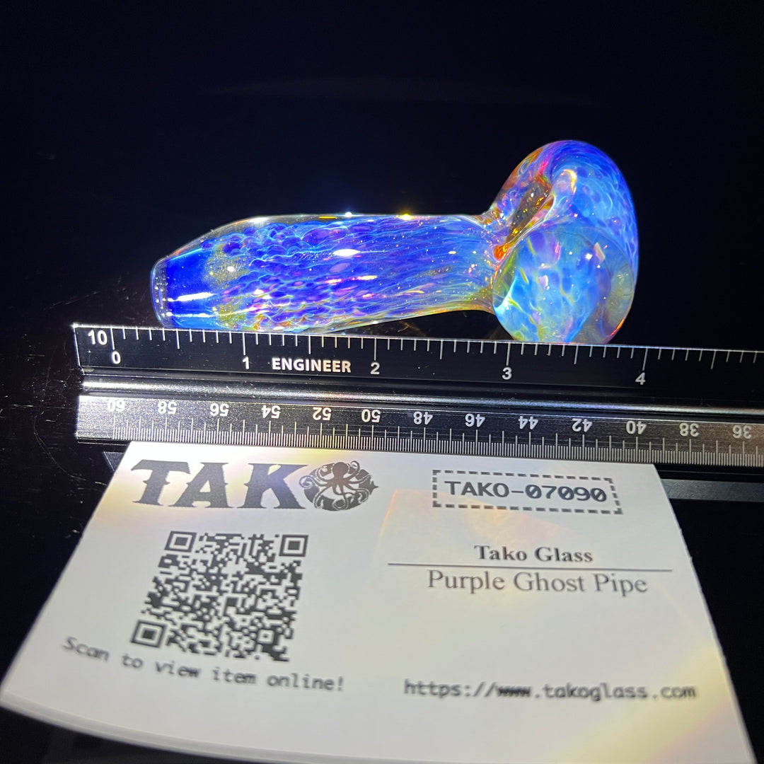 Purple Ghost Pipe Glass Pipe Tako Glass   