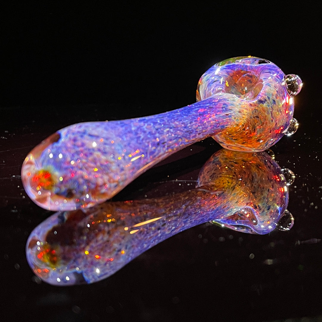 Purple Magic Opal Marble Pipe Glass Pipe Beezy Glass   