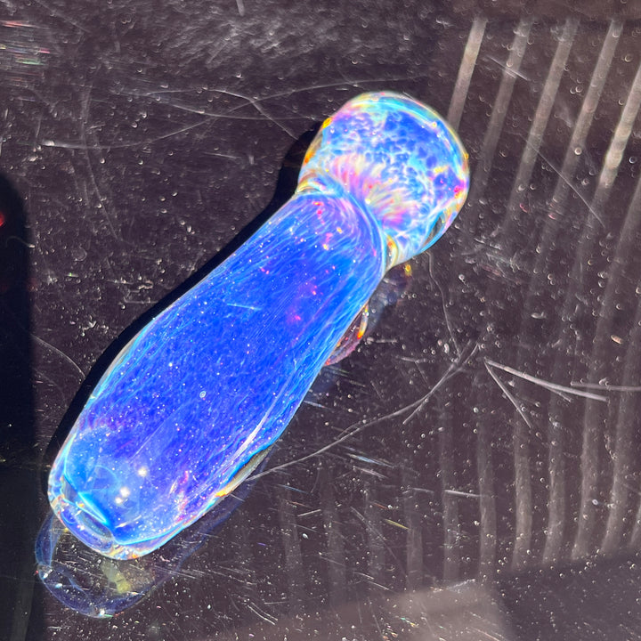 Purple Nebula Chillum Glass Pipe Tako Glass   