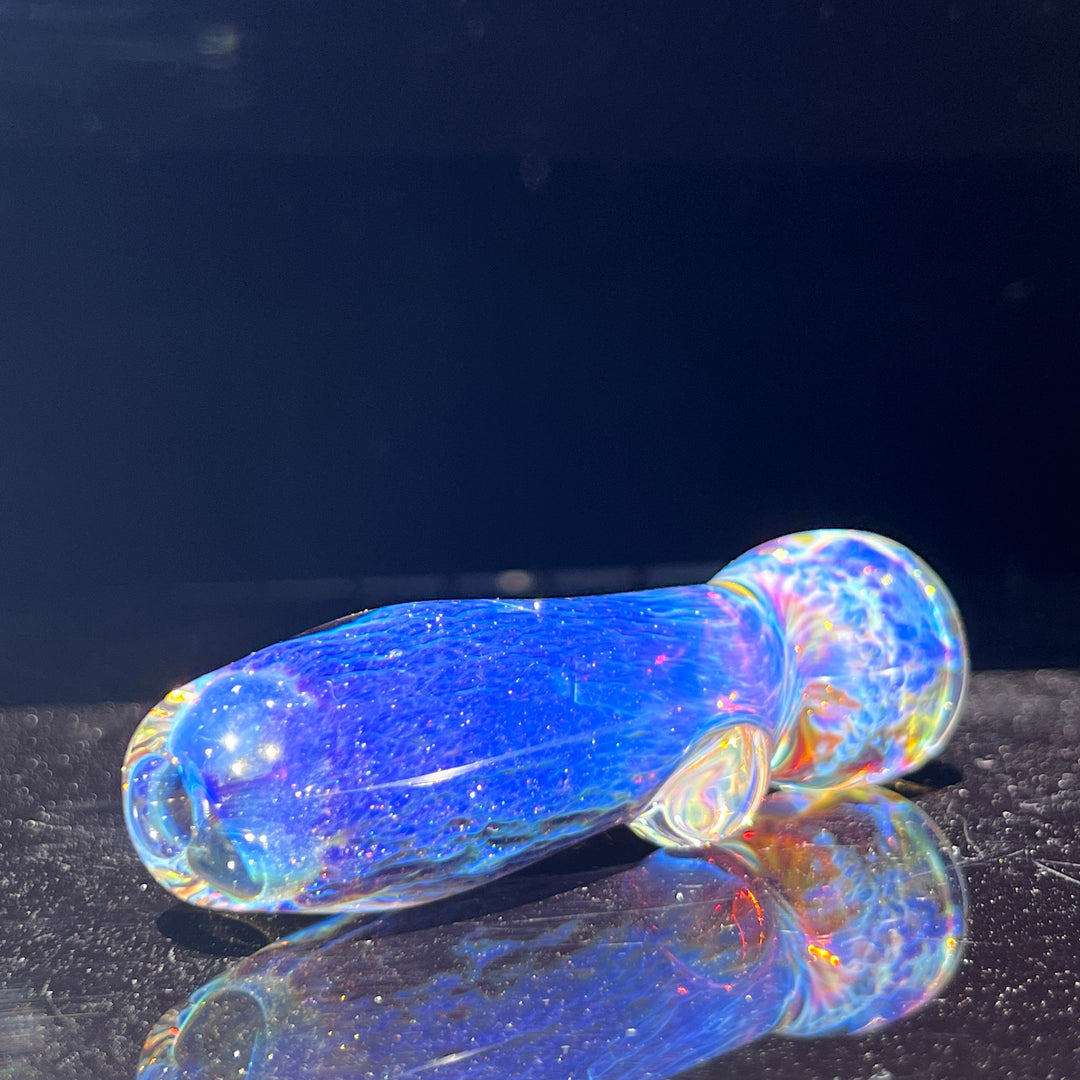 Purple Nebula Chillum Glass Pipe Tako Glass   