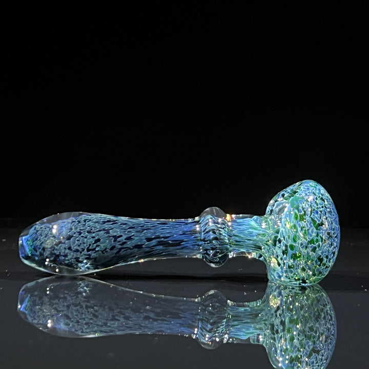 Blue Frit Pipe Glass Pipe Beezy Glass