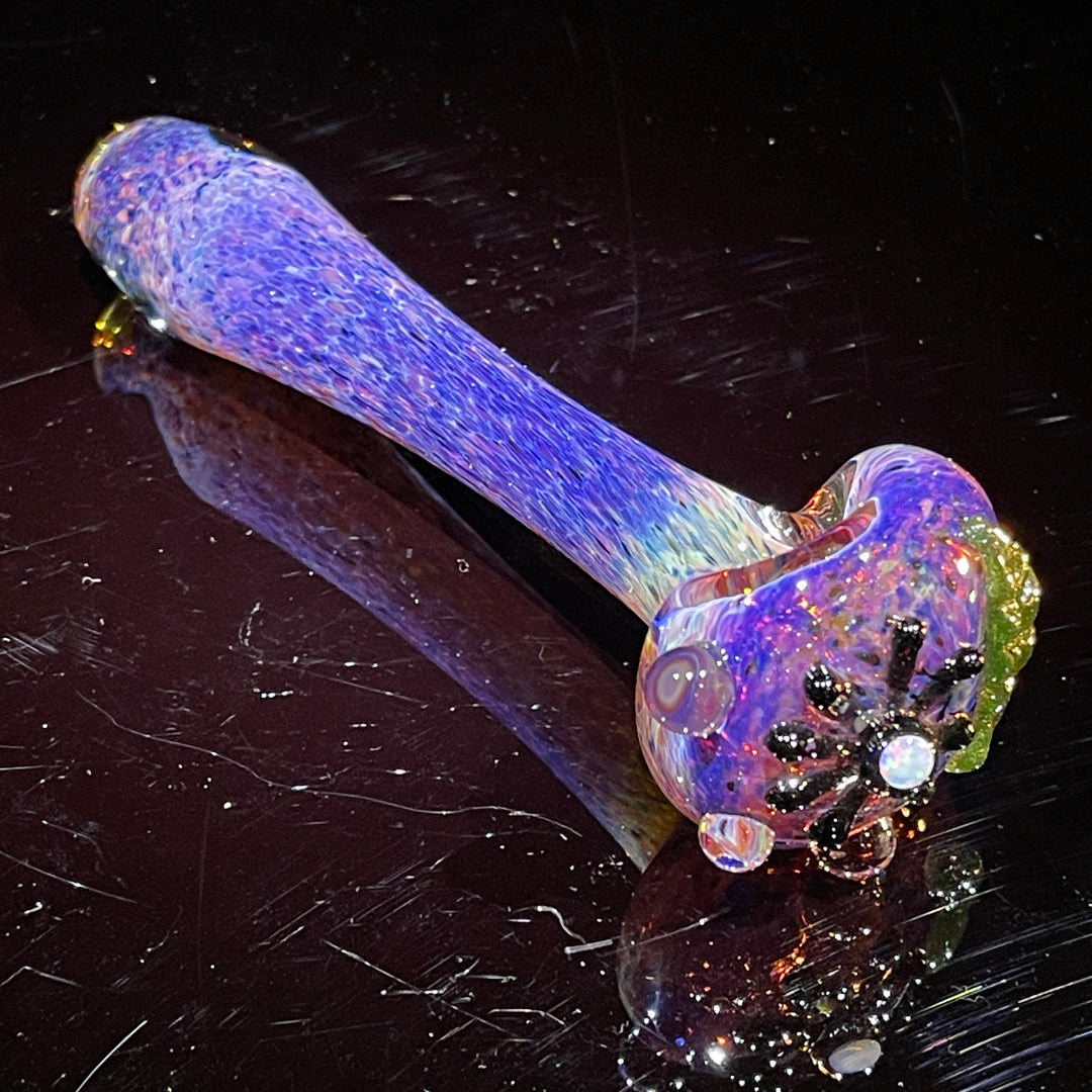 Purple Magic Opal Marble Pipe Glass Pipe Beezy Glass   