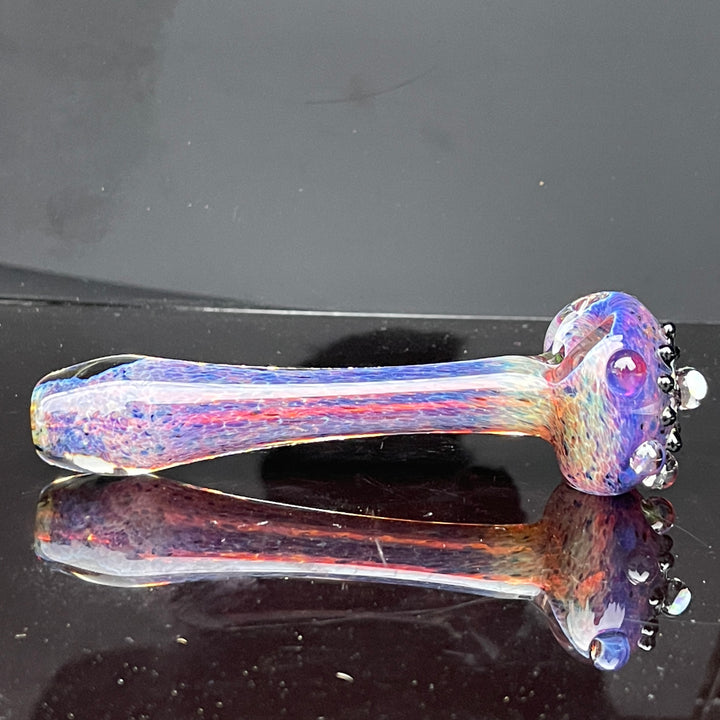 Purple Magic Opal Marble Pipe Glass Pipe Beezy Glass   