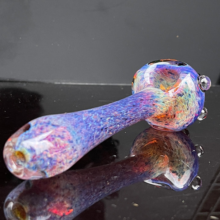 Purple Magic Opal Marble Pipe Glass Pipe Beezy Glass   