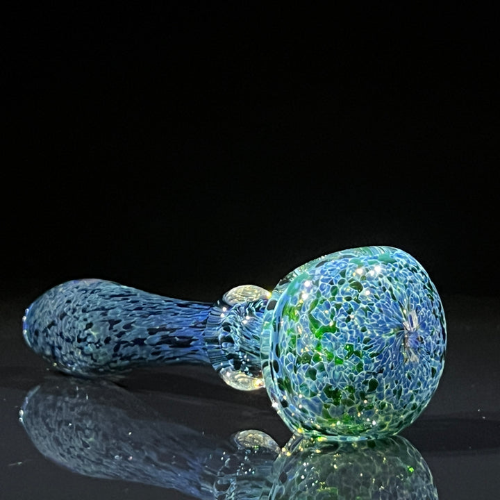 Blue Frit Pipe Glass Pipe Beezy Glass