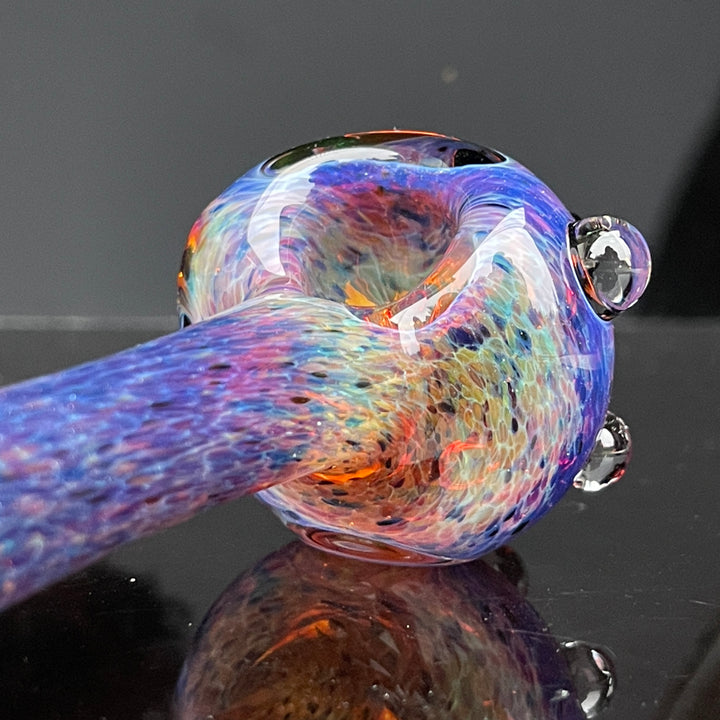 Purple Magic Opal Marble Pipe Glass Pipe Beezy Glass   