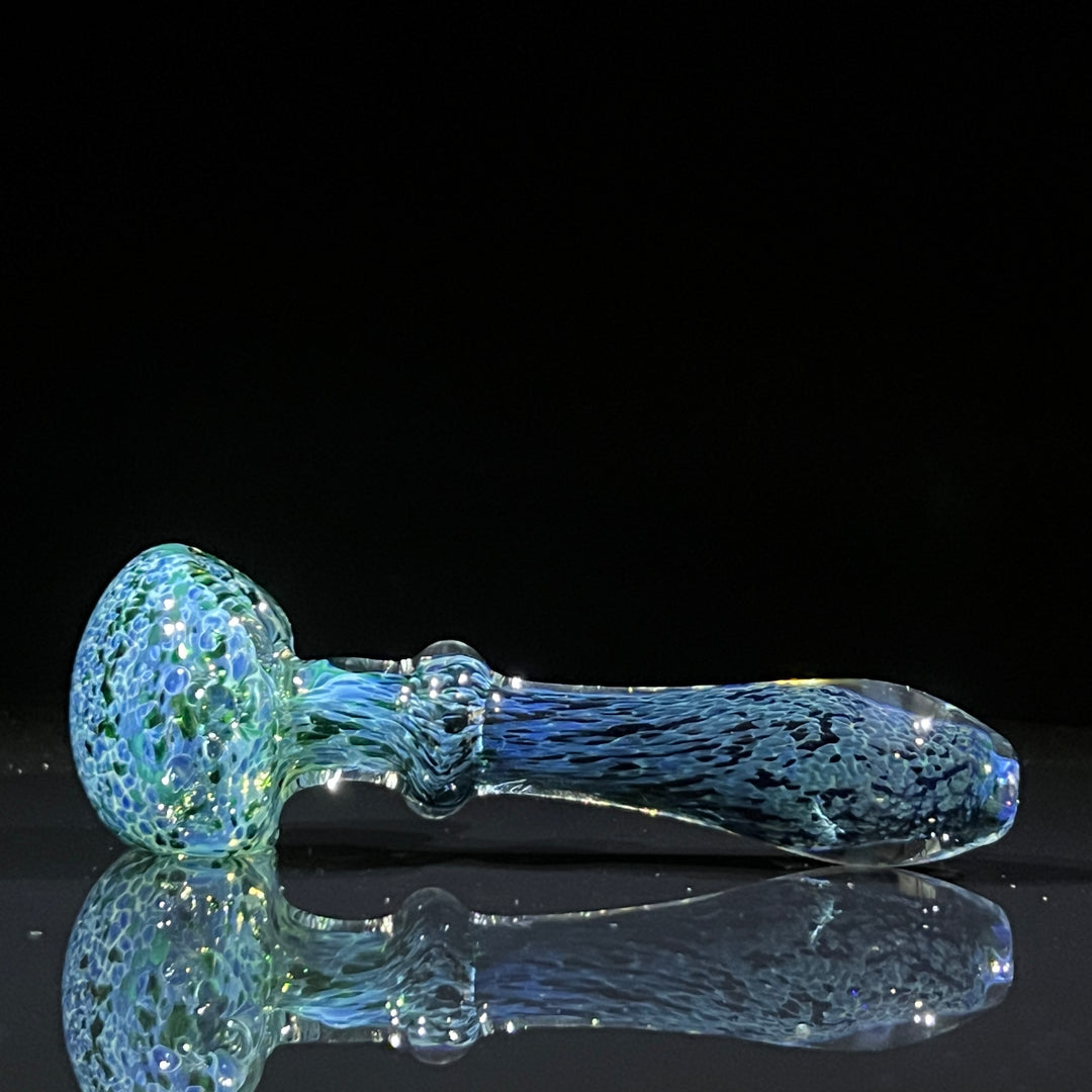 Blue Frit Pipe Glass Pipe Beezy Glass