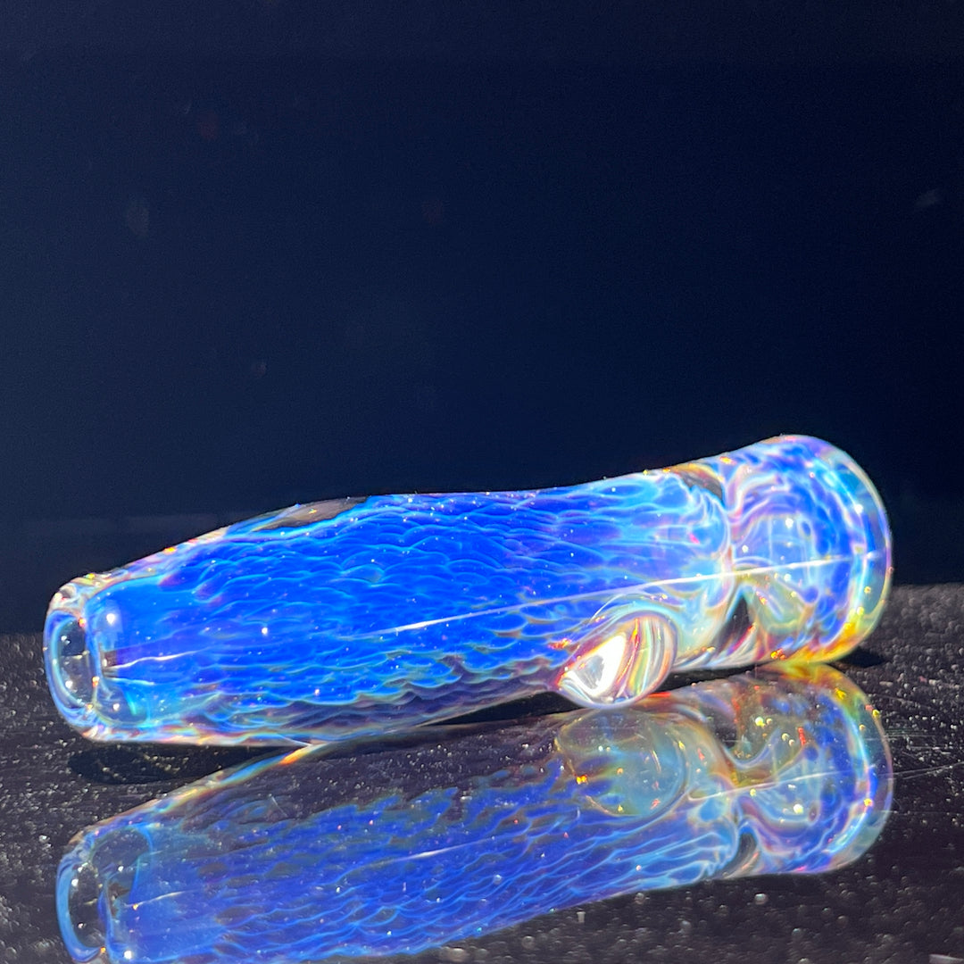 Purple Nebula Chillum Glass Pipe Tako Glass   