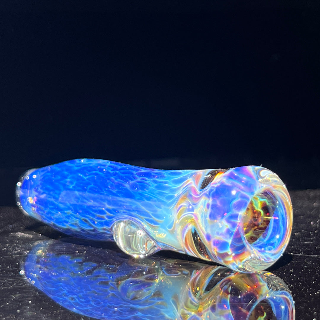 Purple Nebula Chillum Glass Pipe Tako Glass   