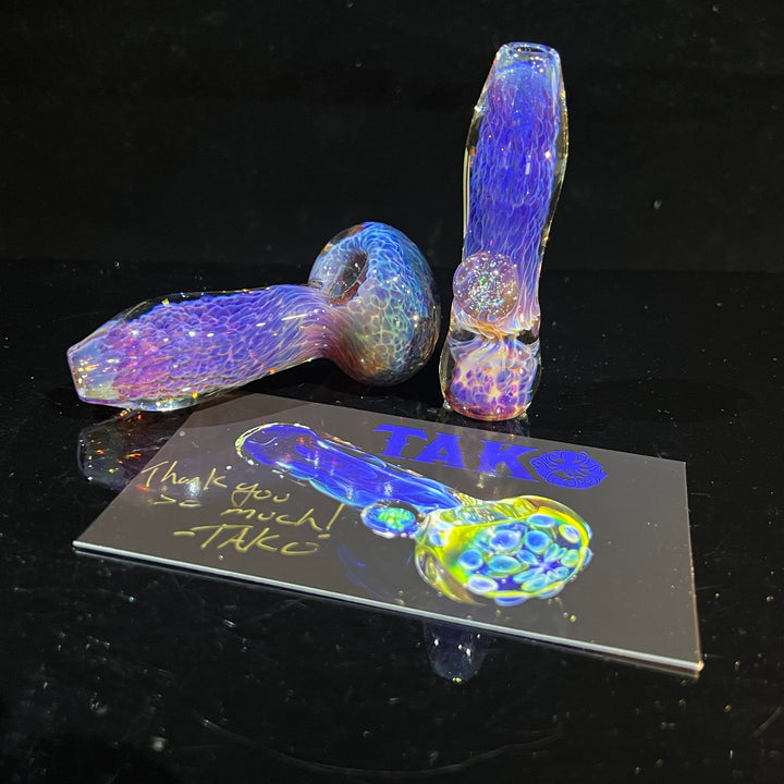 Purple Nebula Combo Glass Pipe Tako Glass   