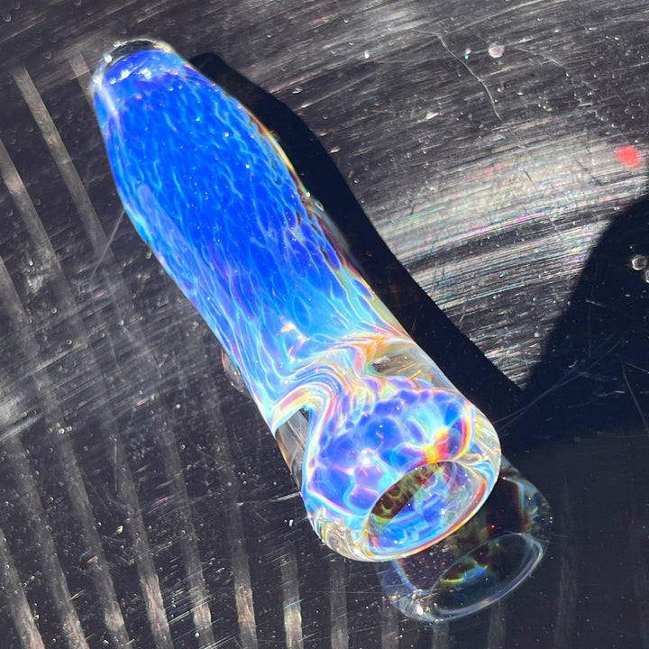 Purple Nebula Chillum Glass Pipe Tako Glass   