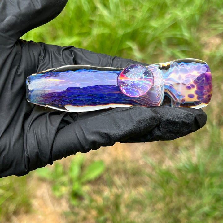 Purple Nebula Combo Glass Pipe Tako Glass   