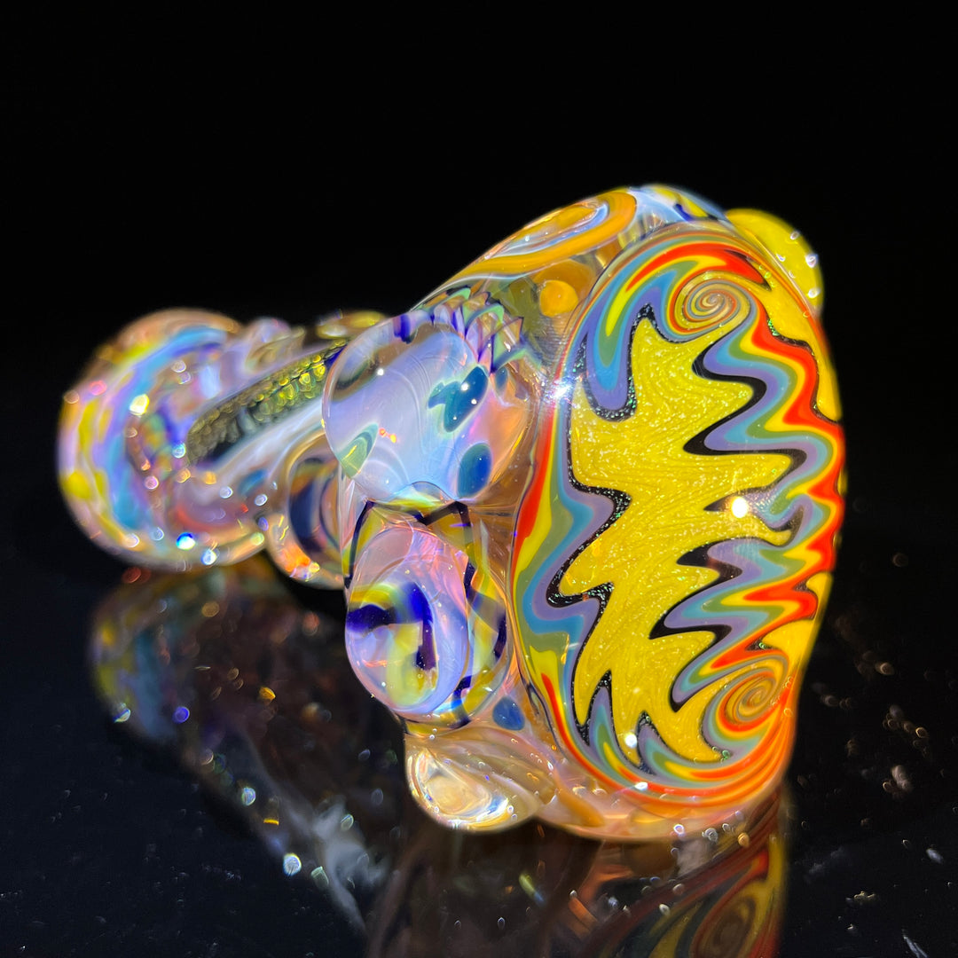 Molten Thick and Twisted Pipe Glass Pipe Molten Imagination   