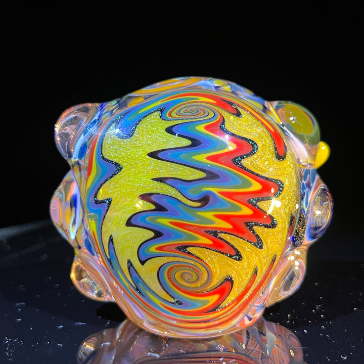 Molten Thick and Twisted Pipe Glass Pipe Molten Imagination   