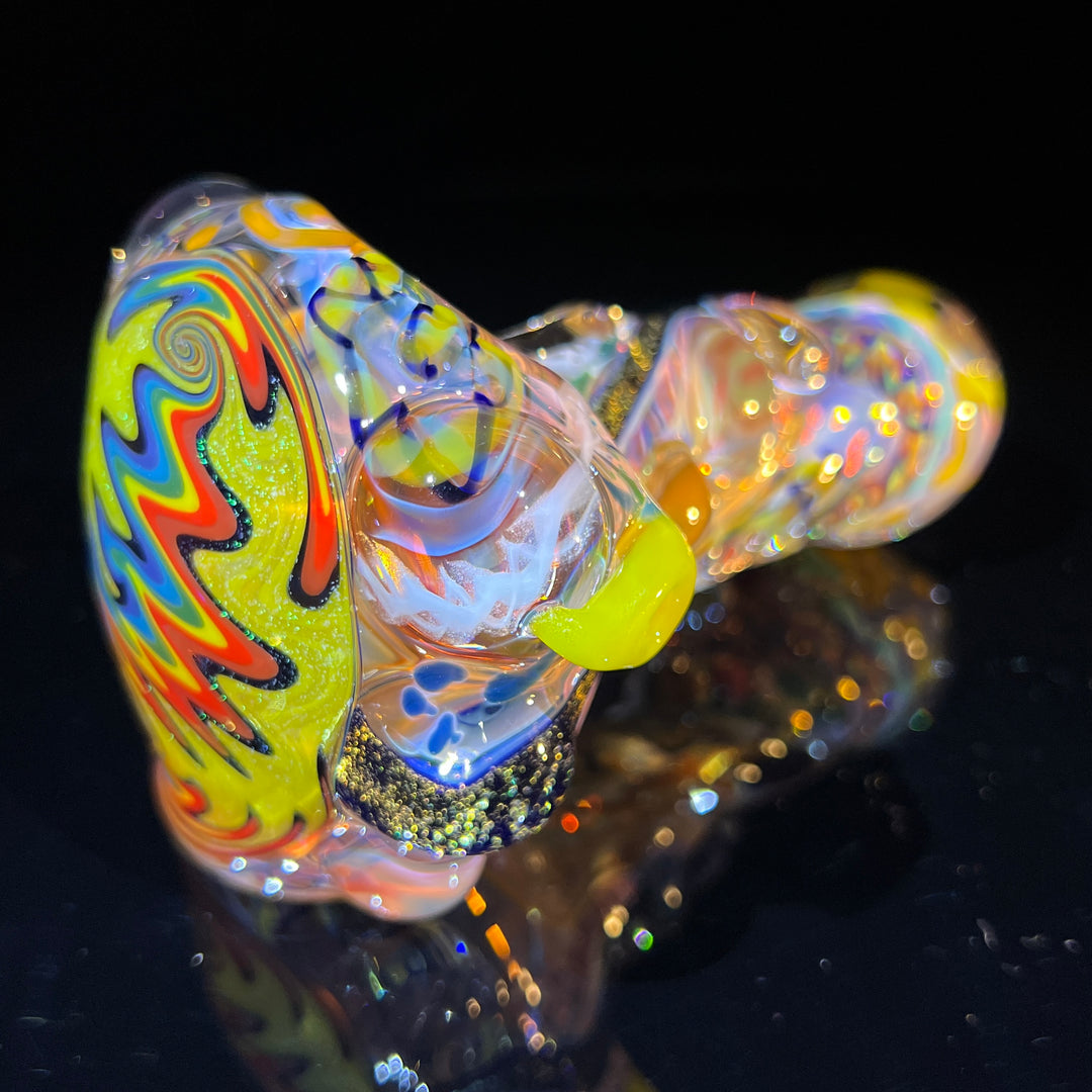 Molten Thick and Twisted Pipe Glass Pipe Molten Imagination   