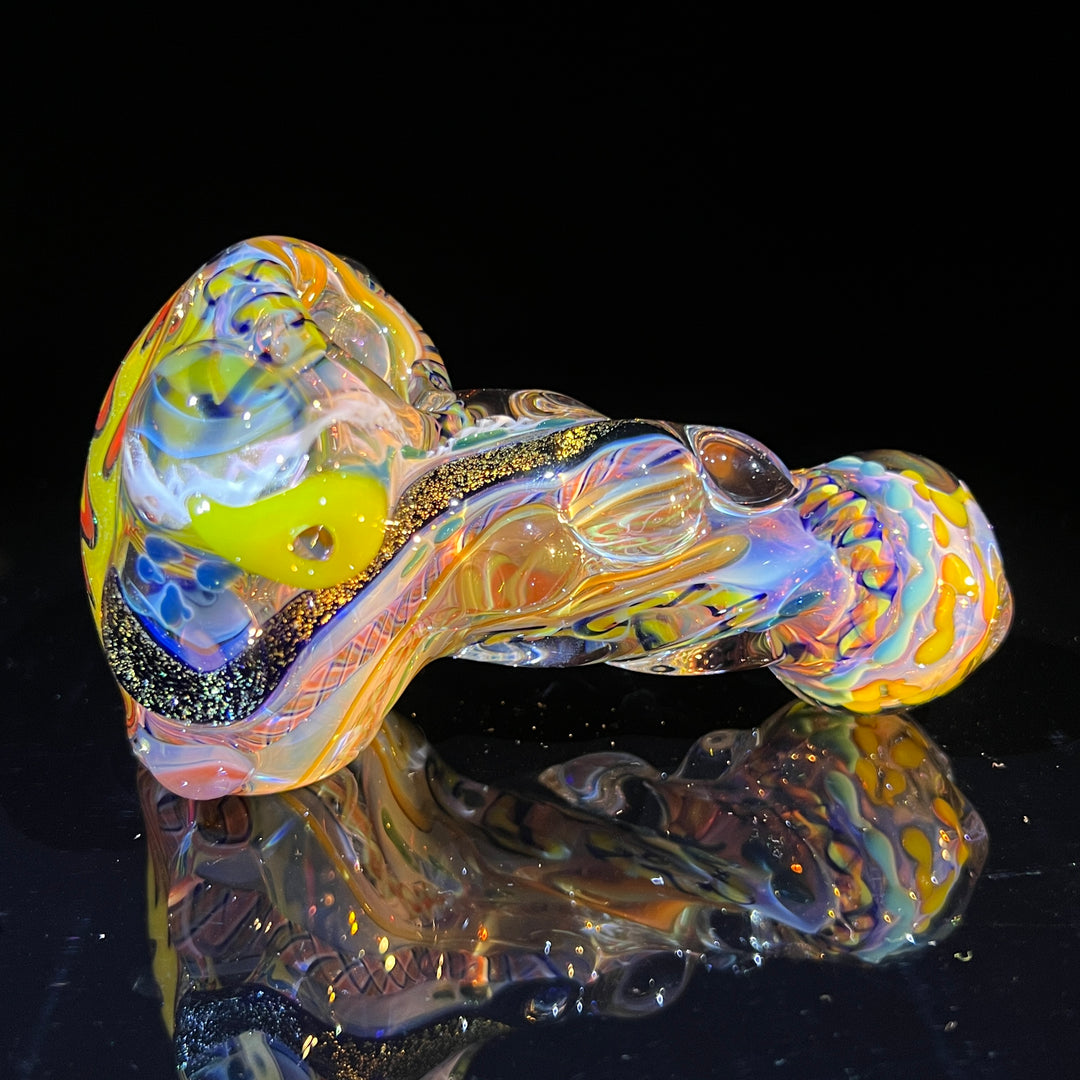 Molten Thick and Twisted Pipe Glass Pipe Molten Imagination   