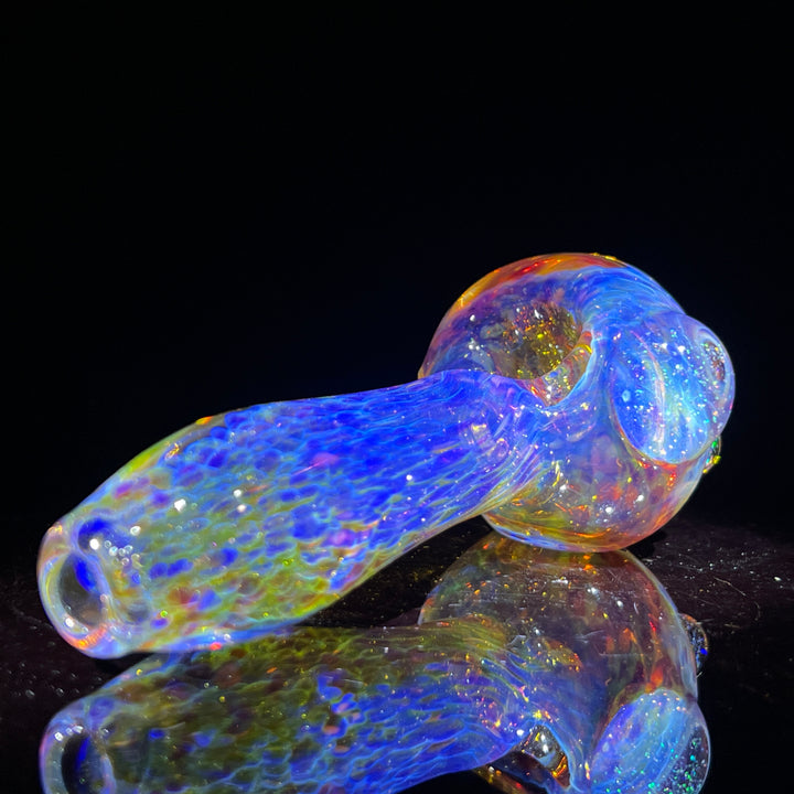 Purple Ghost Crushed Opal Marble Pipe Glass Pipe Tako Glass   