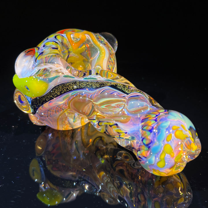 Molten Thick and Twisted Pipe Glass Pipe Molten Imagination   