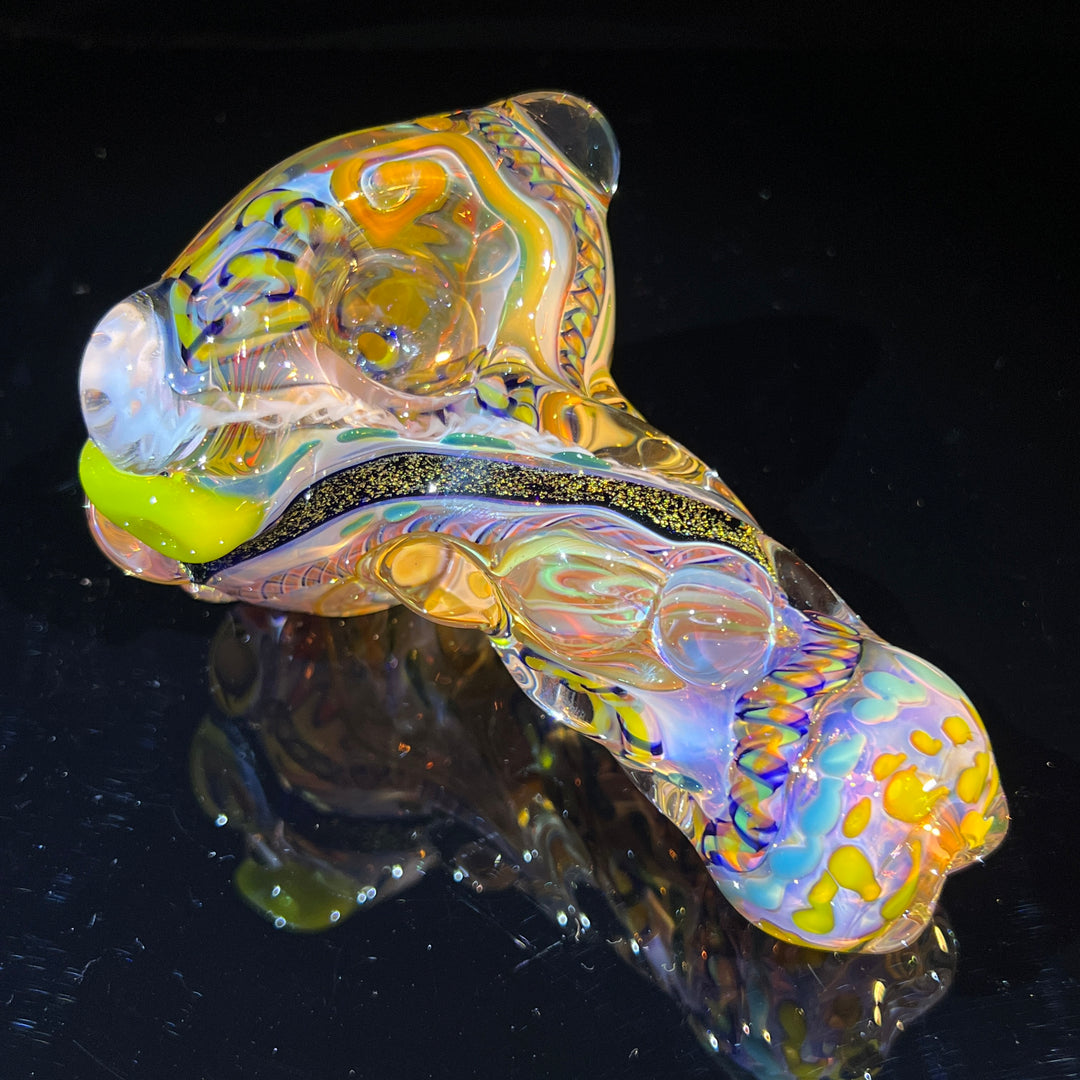 Molten Thick and Twisted Pipe Glass Pipe Molten Imagination   