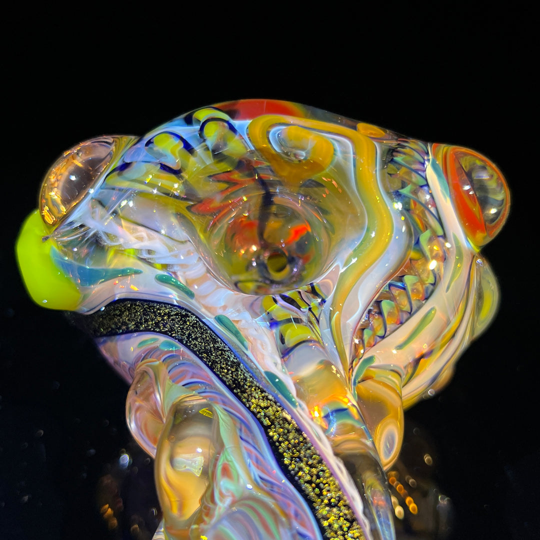 Molten Thick and Twisted Pipe Glass Pipe Molten Imagination   