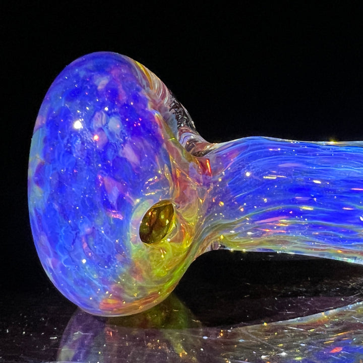 Purple Ghost Crushed Opal Marble Pipe Glass Pipe Tako Glass   