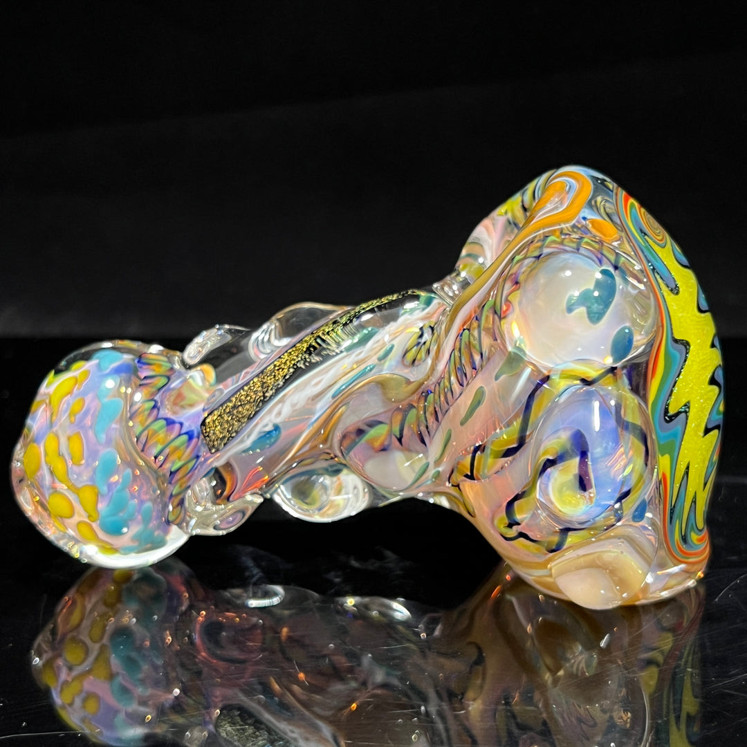 Molten Thick and Twisted Pipe Glass Pipe Molten Imagination   