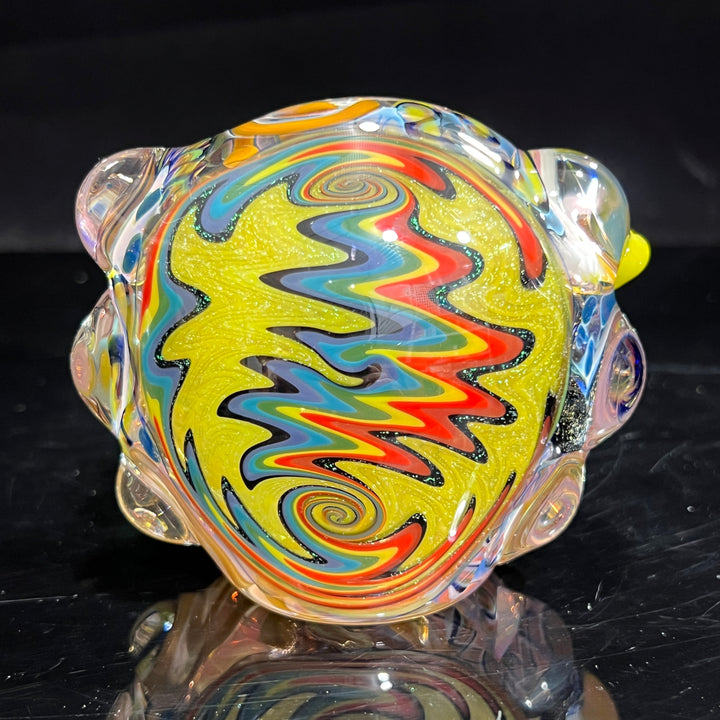 Molten Thick and Twisted Pipe Glass Pipe Molten Imagination   