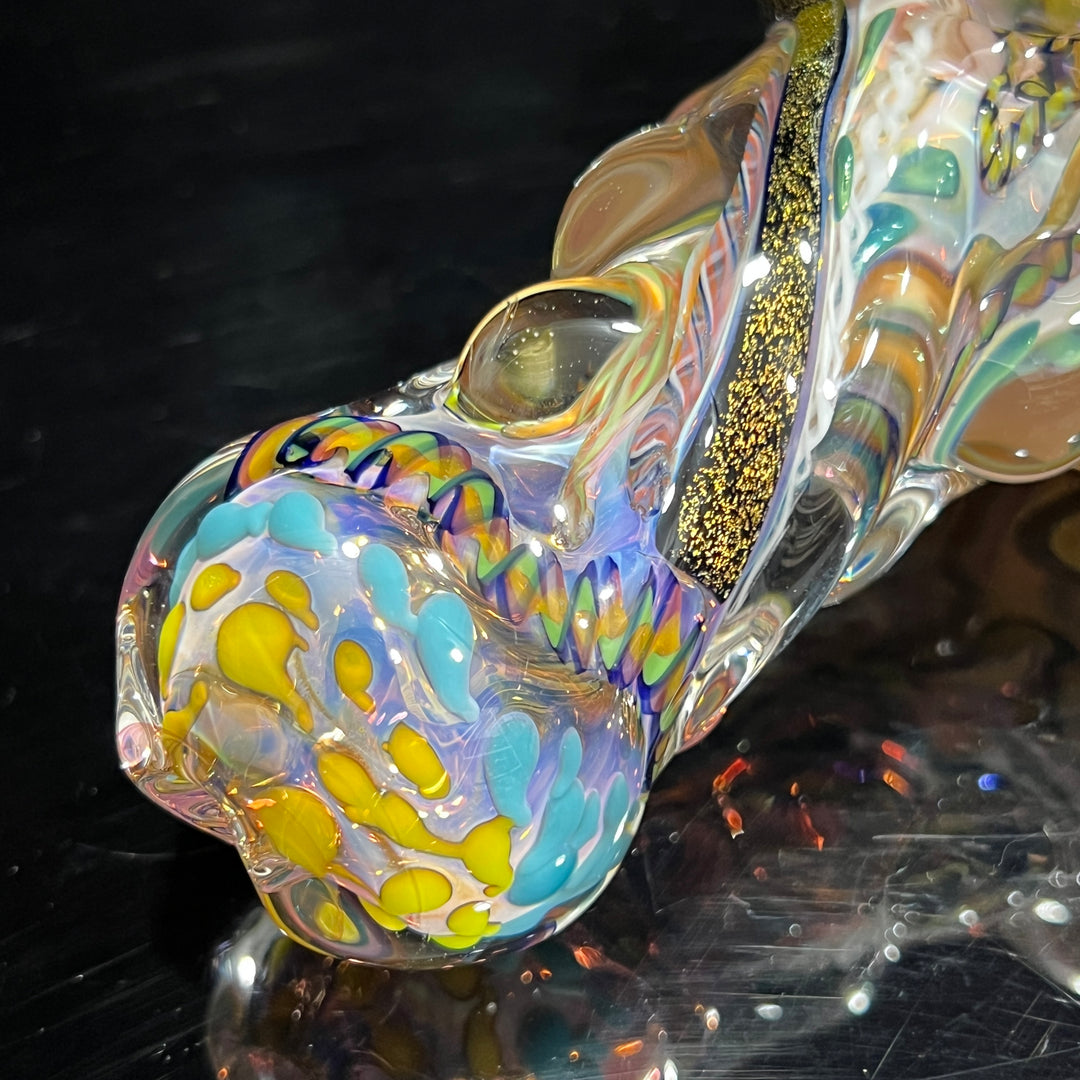 Molten Thick and Twisted Pipe Glass Pipe Molten Imagination   