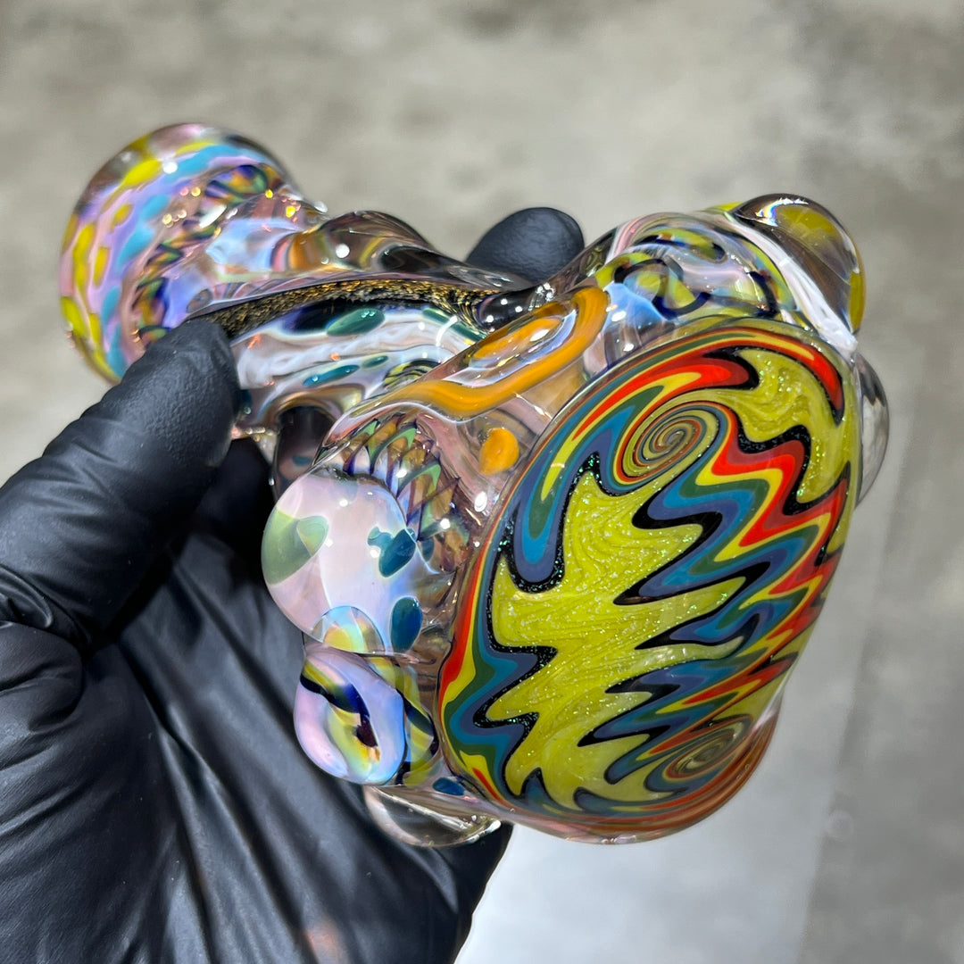 Molten Thick and Twisted Pipe Glass Pipe Molten Imagination   