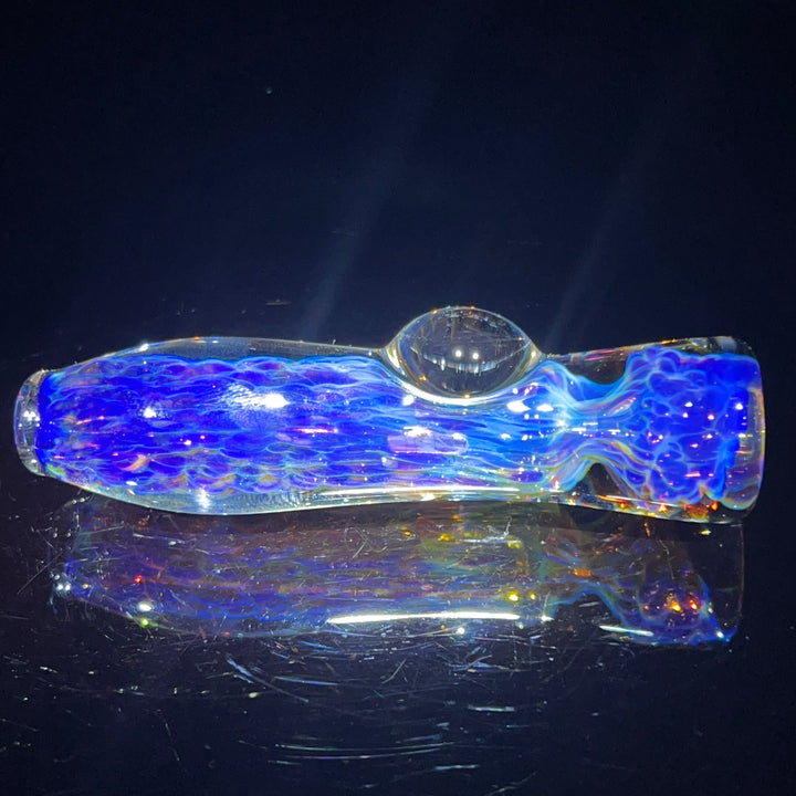 Purple Ghost Chillum Glass Pipe Tako Glass   