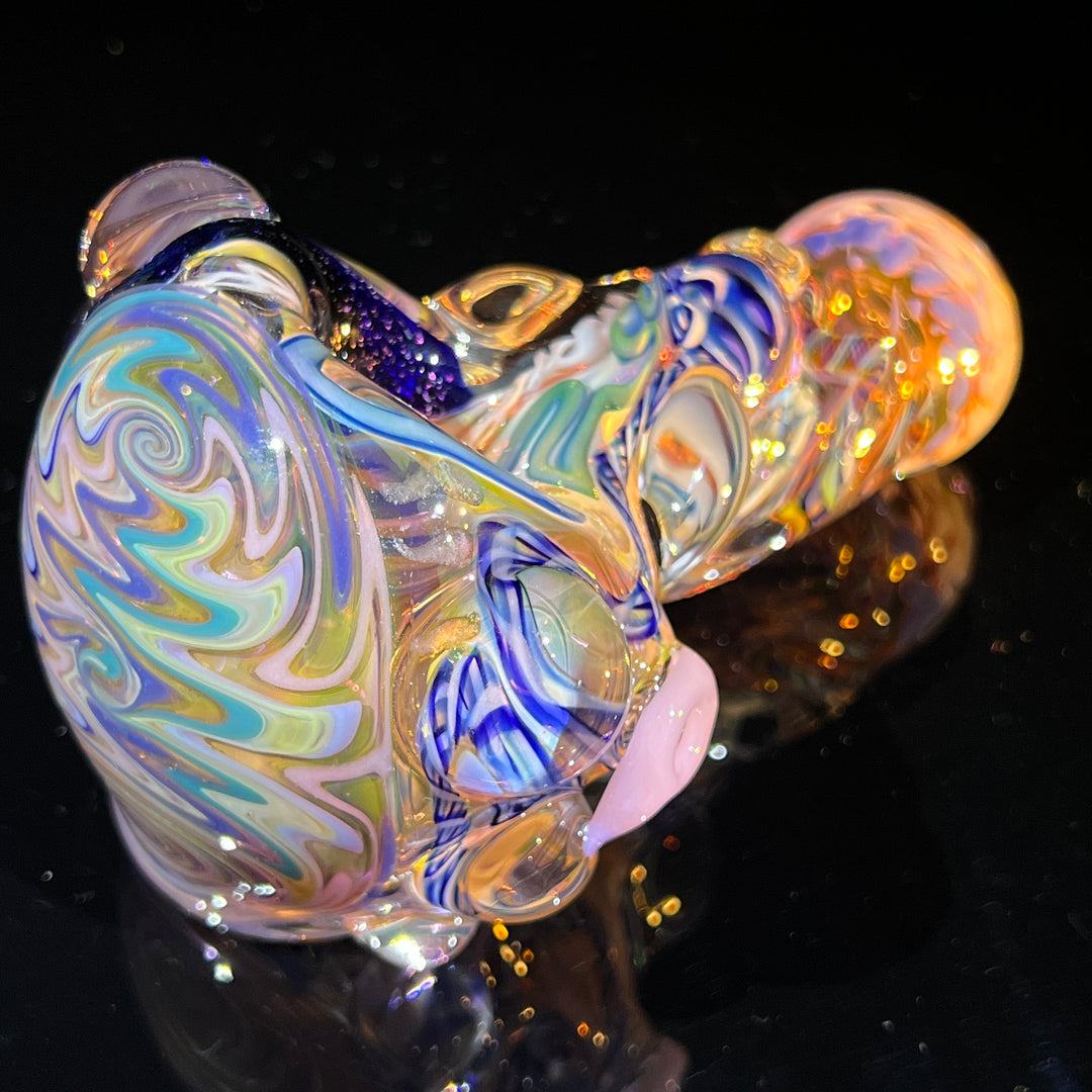 Molten Thick and Twisted Pipe Glass Pipe Molten Imagination   