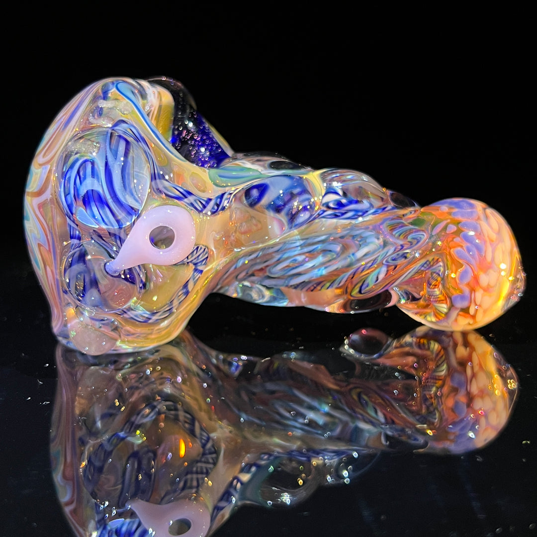 Molten Thick and Twisted Pipe Glass Pipe Molten Imagination   