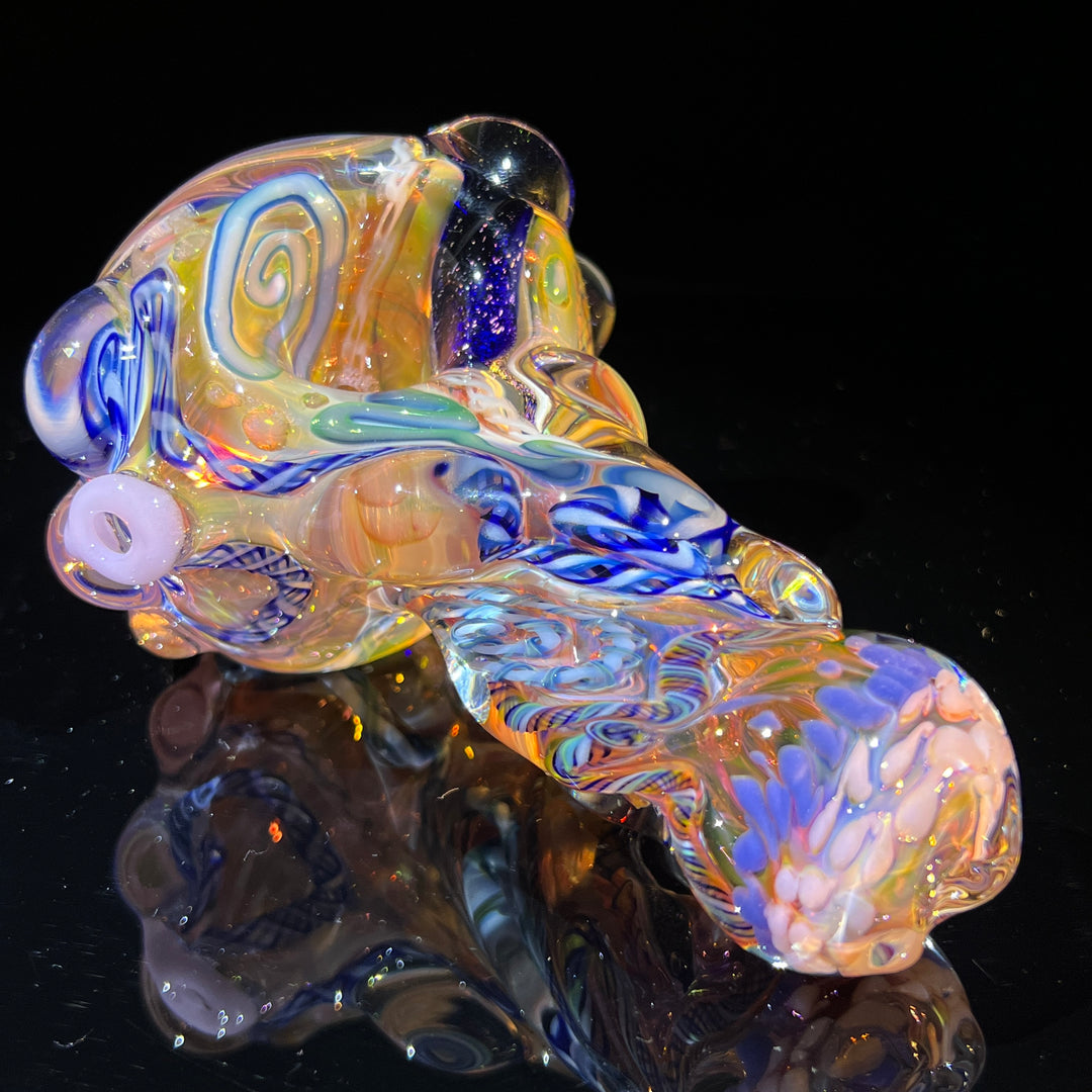 Molten Thick and Twisted Pipe Glass Pipe Molten Imagination   